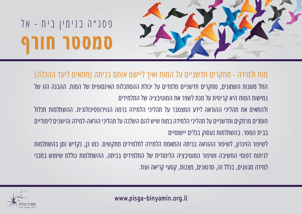 סמסטר חורף פסג”ה בנימין by aviva shalev - Illustrated by פסג"ה בנימין - Ourboox.com