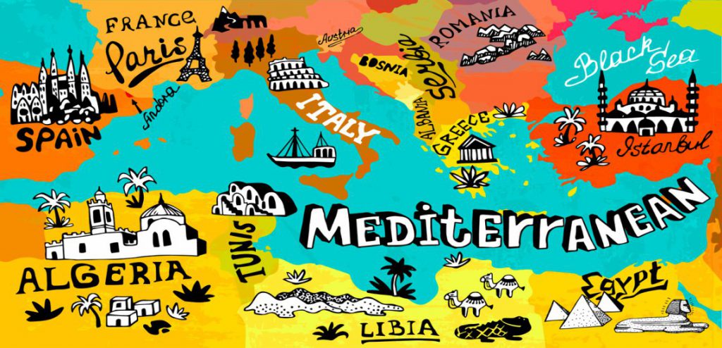 ארצות הים התיכון by Sagit Elberg - Ourboox.com