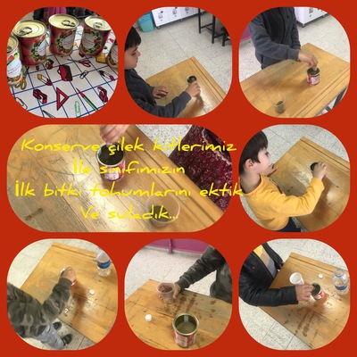 MİNİK ELLER GELECEĞİNE SAHİP ÇIKIYOR PROJEMİZİN ÇİÇEK EKME ETKİNLİĞİ by Sündüz - Ourboox.com