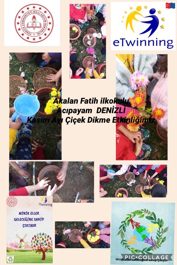 MİNİK ELLER GELECEĞİNE SAHİP ÇIKIYOR PROJEMİZİN ÇİÇEK EKME ETKİNLİĞİ by Sündüz - Ourboox.com