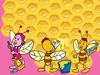 النَّحلَةُ حَشَرَةٌ عَظيمَةٌ by anat  - Illustrated by معلمتكم: عنات أبو حسين - Ourboox.com