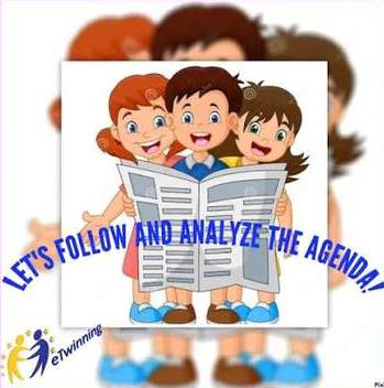 “Let’s Follow and Analyze The Agenda” Teacher Logos by Nurten Karakış - Ourboox.com