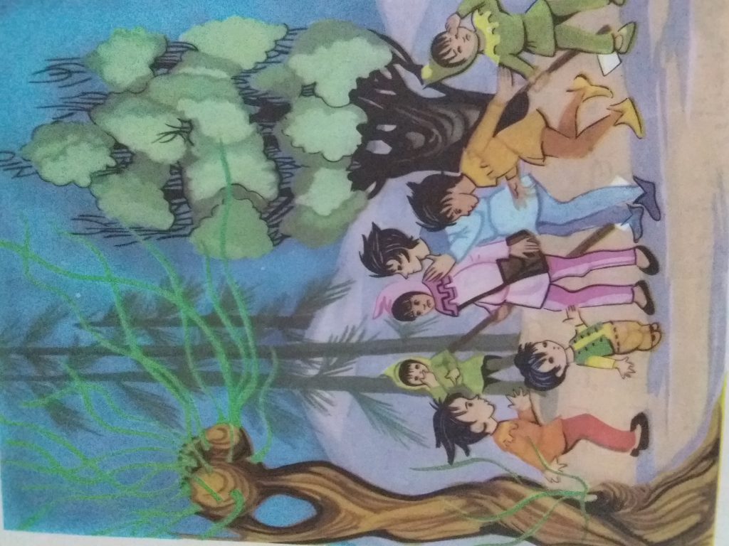 عرض لقصة عقلة الاصبع by hiba - Illustrated by قصة " عقلة اصبع" - Ourboox.com