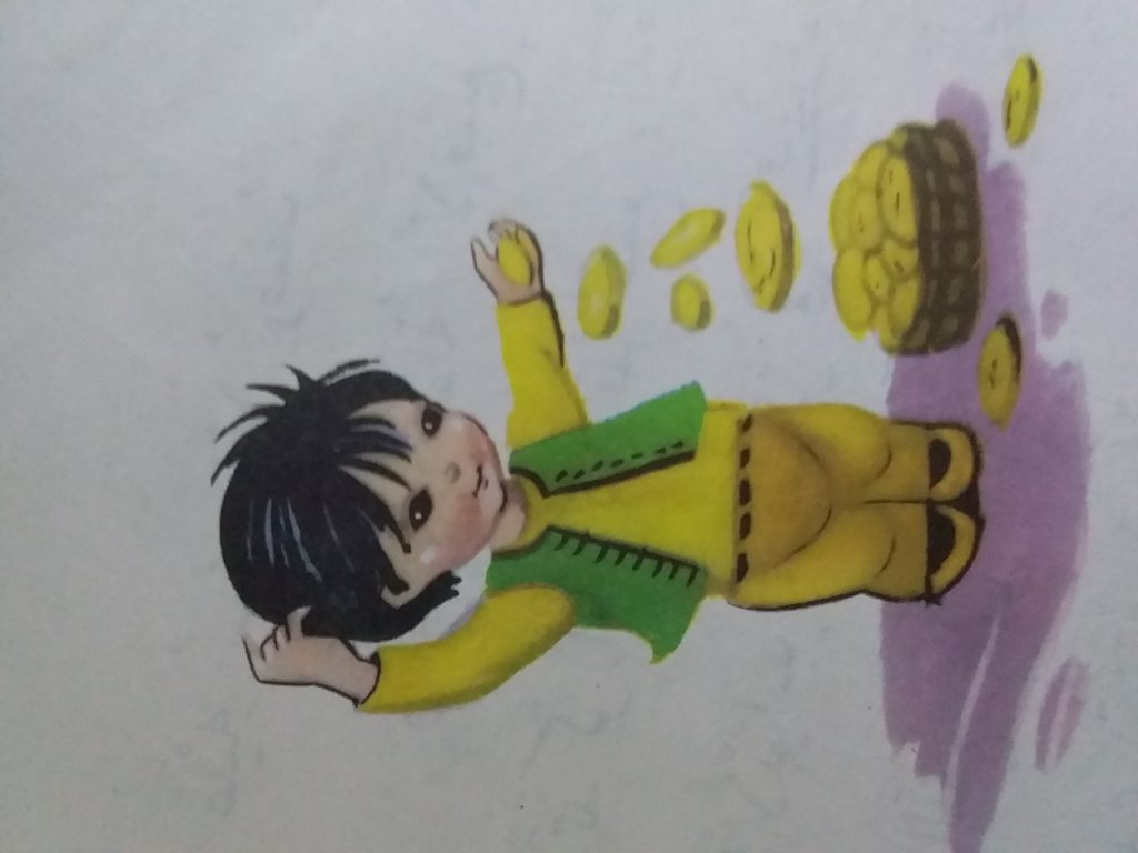 عرض لقصة عقلة الاصبع by hiba - Illustrated by قصة " عقلة اصبع" - Ourboox.com