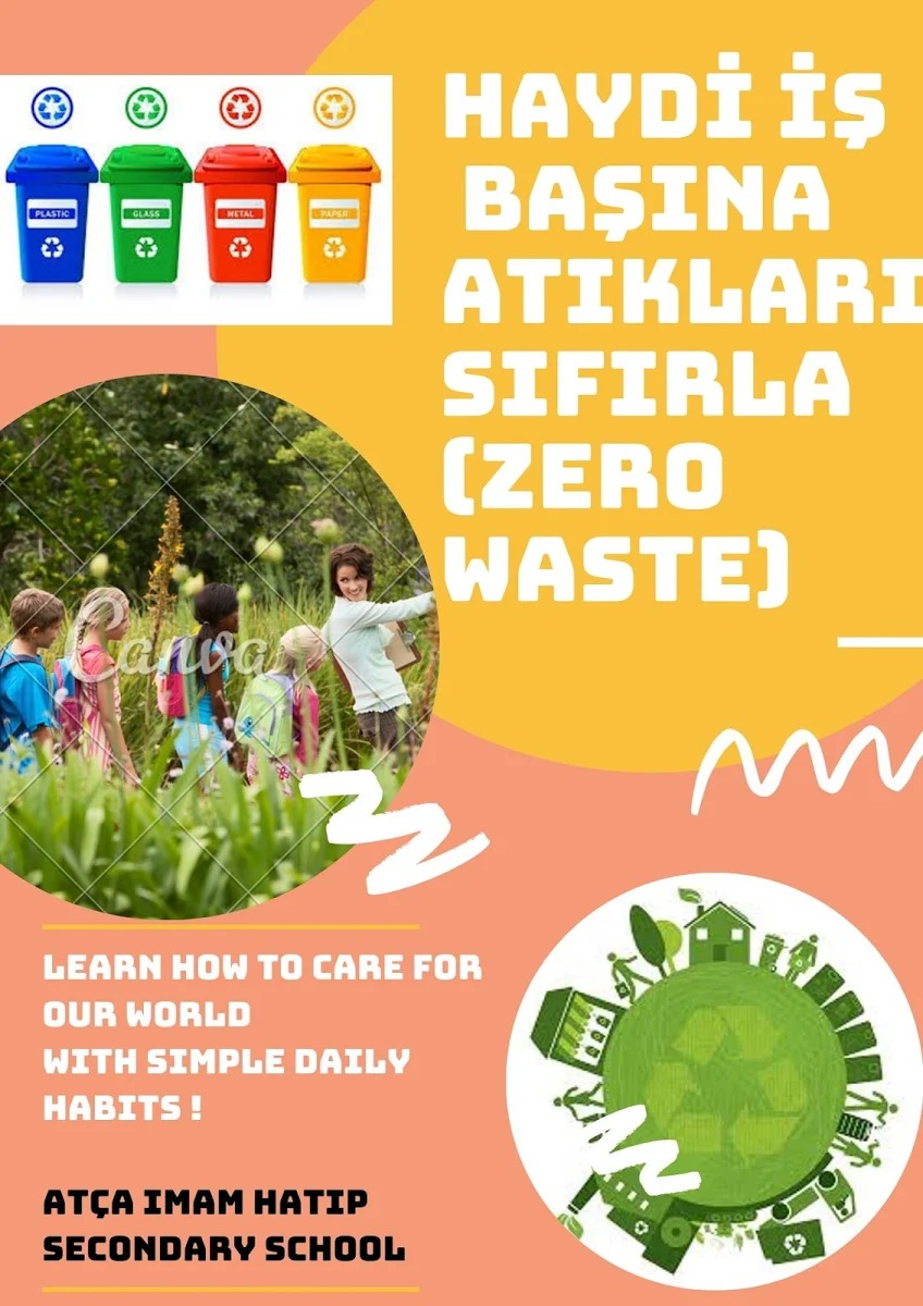 ZERO WASTE STUDENTS WEB 2.0 TOOLS by belgin dasdemir - Illustrated by ZERO WASTE STUDENTS - Ourboox.com