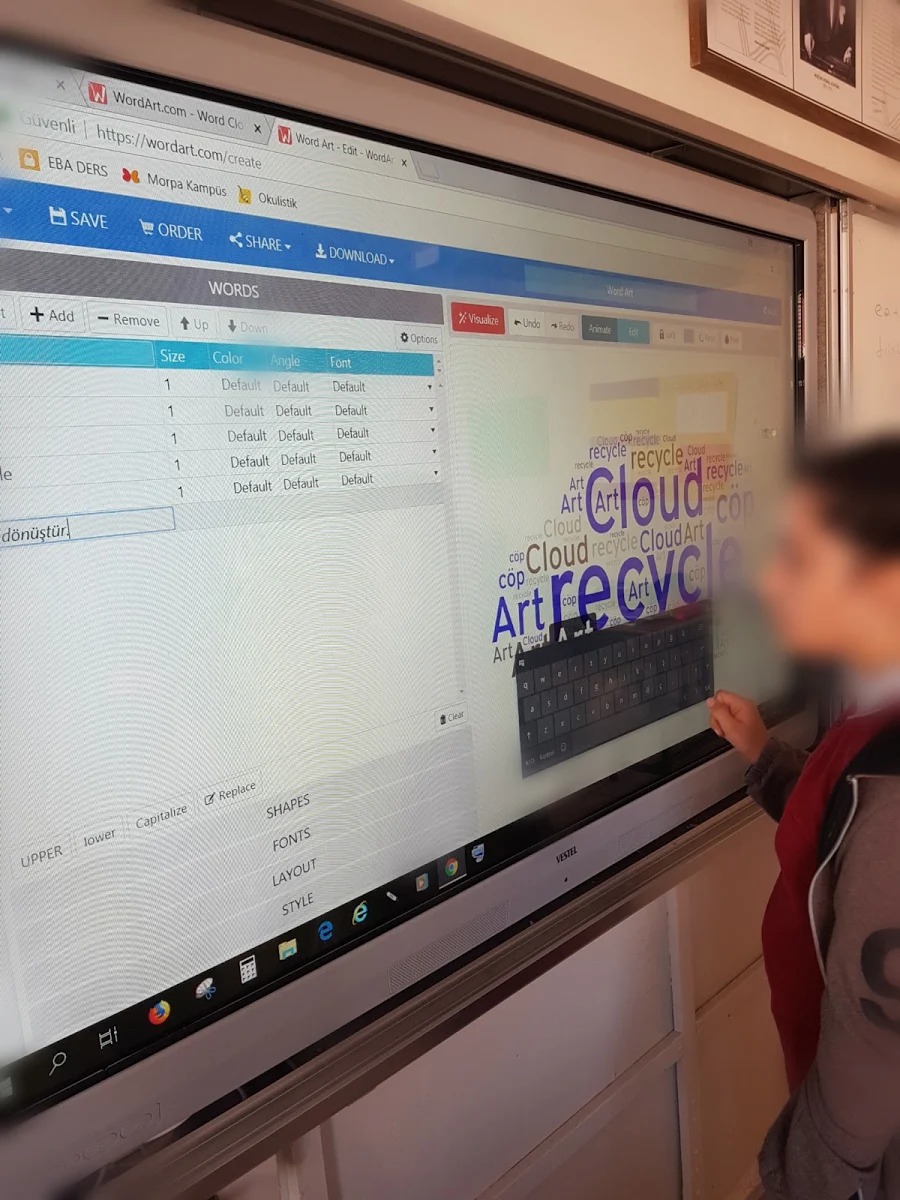 ZERO WASTE STUDENTS WEB 2.0 TOOLS by belgin dasdemir - Illustrated by ZERO WASTE STUDENTS - Ourboox.com