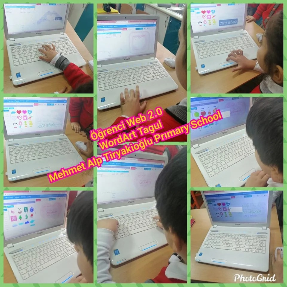 ZERO WASTE STUDENTS WEB 2.0 TOOLS by belgin dasdemir - Illustrated by ZERO WASTE STUDENTS - Ourboox.com