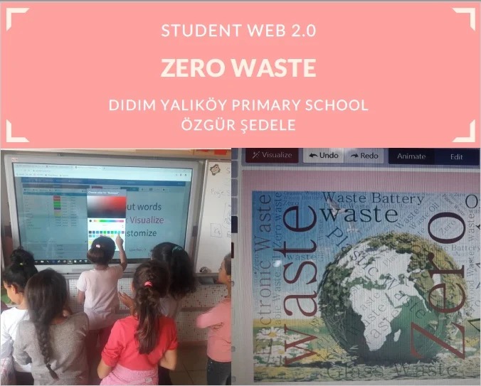 ZERO WASTE STUDENTS WEB 2.0 TOOLS by belgin dasdemir - Illustrated by ZERO WASTE STUDENTS - Ourboox.com