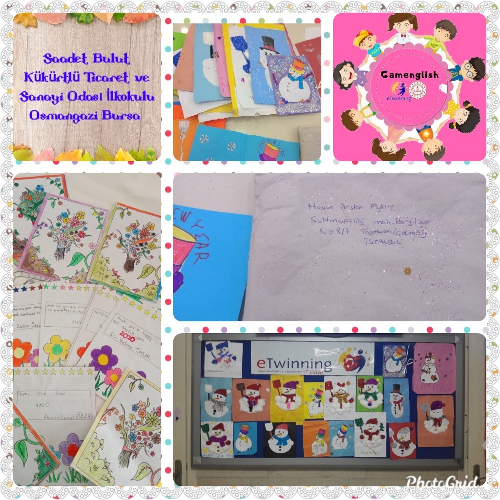 GAMENGLISH HAPPY NEW YEAR CARDS by belgin dasdemir - Ourboox.com