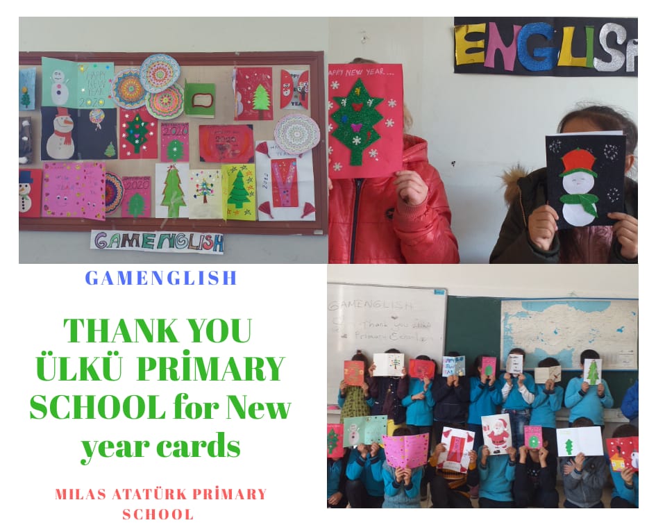 GAMENGLISH HAPPY NEW YEAR CARDS by belgin dasdemir - Ourboox.com