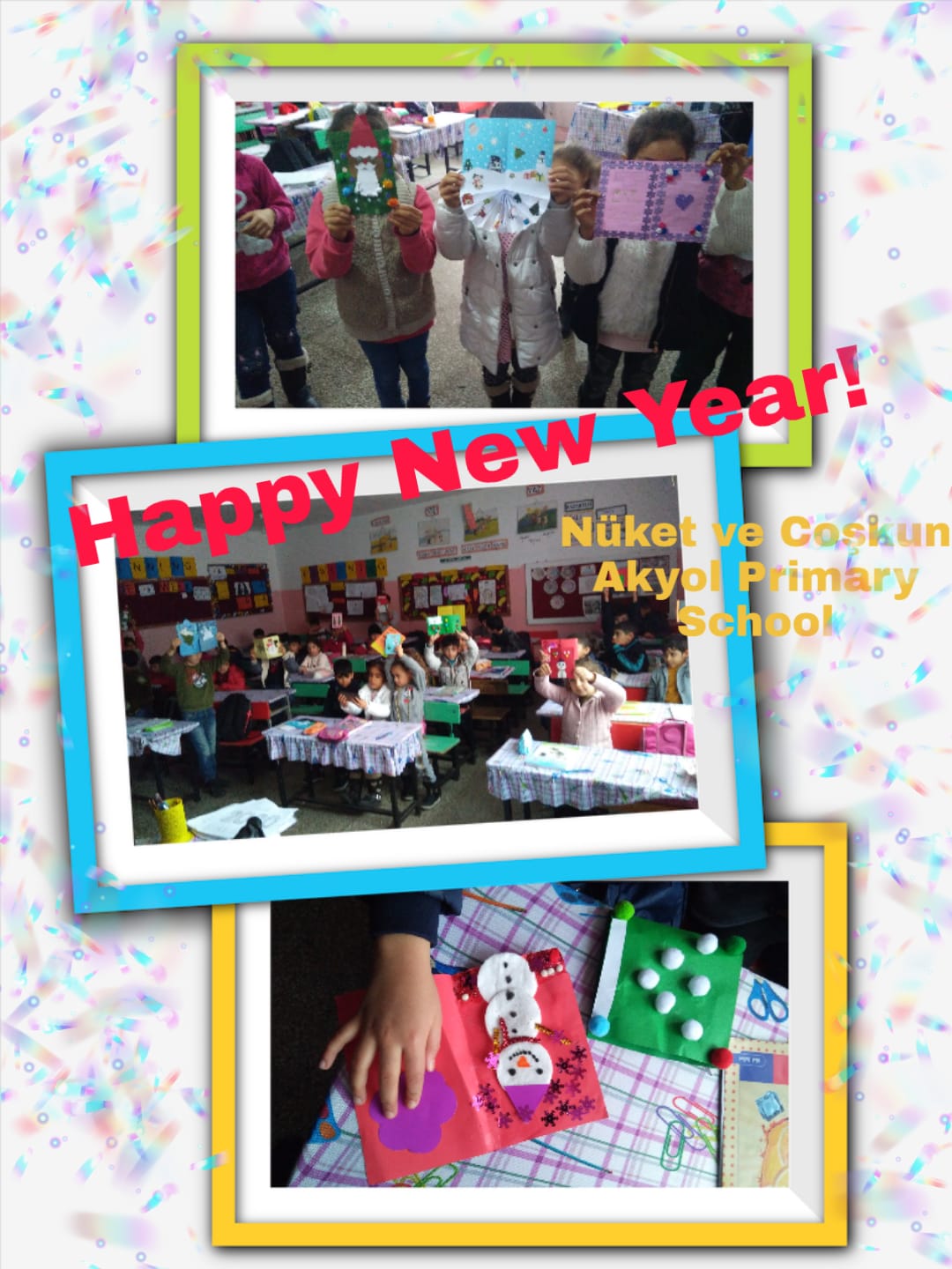 GAMENGLISH HAPPY NEW YEAR CARDS by belgin dasdemir - Ourboox.com