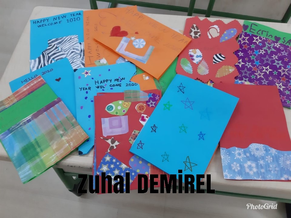 GAMENGLISH HAPPY NEW YEAR CARDS by belgin dasdemir - Ourboox.com