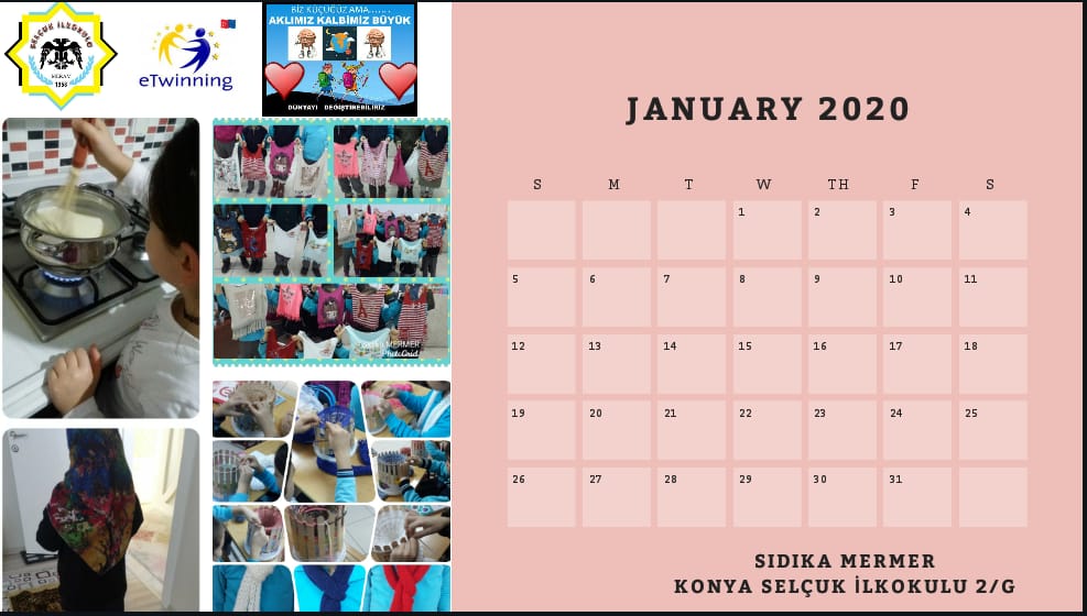 2020 Proje Takvimi by Meral Koçakoğlu - Ourboox.com