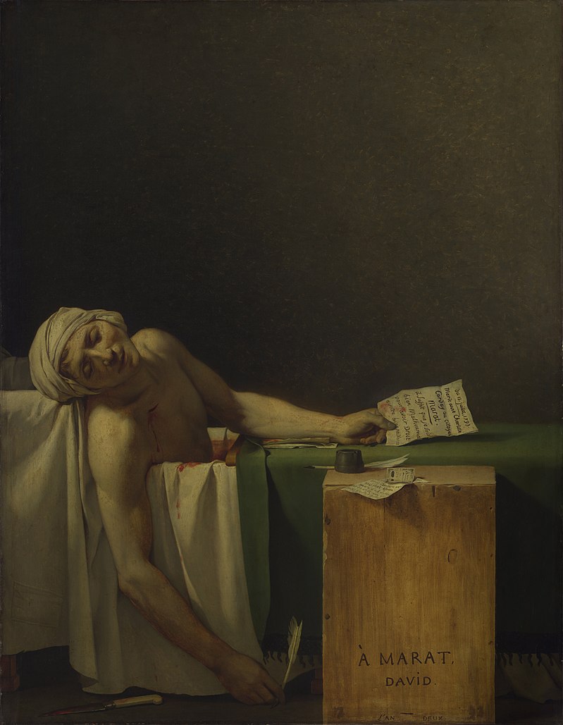 la morte di marat