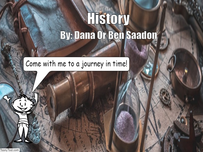 History by dana or ben saadon - Ourboox.com