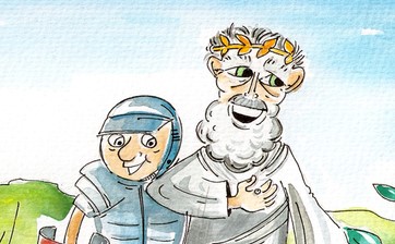 אדרינוס והנוטע הזקן by tal ezyon - Illustrated by סיגל היקסון - Ourboox.com