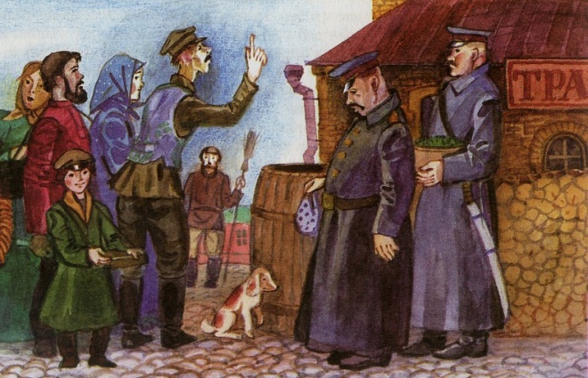 הזיקית – אנטון פ’ צ’כוב by maayan gazit - Illustrated by מעיין, שירה ורוני .מ. - ח