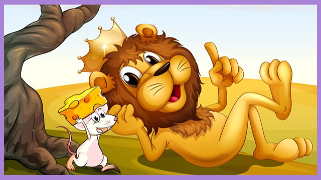 האריה והעכבר by Miryam Ora - Illustrated by משלי קרילוב וזאב אופיר  - Ourboox.com