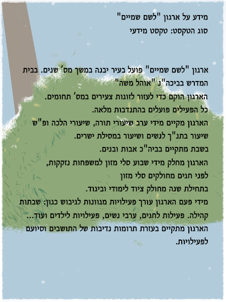 למידת חקר שכבה ב’ ארגוני חסד by vered shval - Ourboox.com