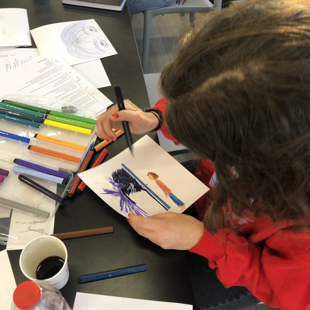 How to Illustrate a Children’s Book in Two Hours, with Micky Keidar and his Amazing Art Students by Mel Rosenberg - מל רוזנברג - Ourboox.com