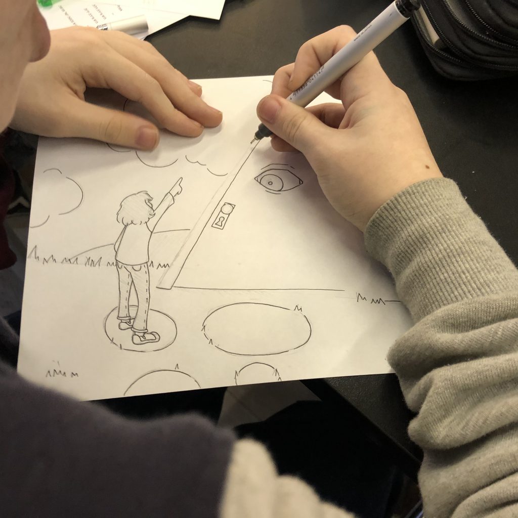 How to Illustrate a Children’s Book in Two Hours, with Micky Keidar and his Amazing Art Students by Mel Rosenberg - מל רוזנברג - Ourboox.com