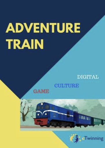 ADVENTURE TRAIN eTWINNING PROJECT POSTERS by ynr - Illustrated by Hümeyra YENER - Ourboox.com