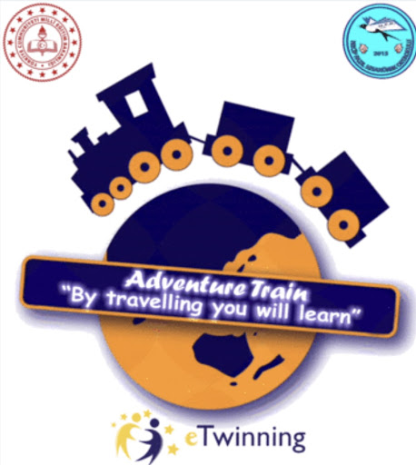 ADVENTURE TRAIN eTWINNING PROJECT POSTERS by ynr - Illustrated by Hümeyra YENER - Ourboox.com