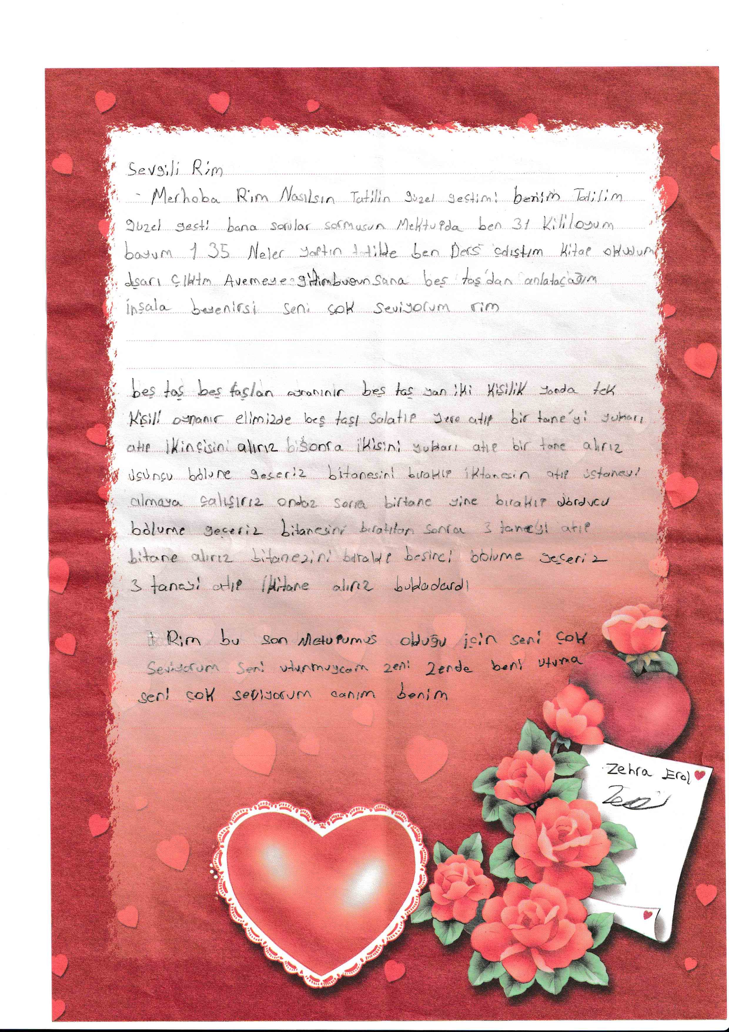 ERZURUM MEKTUPLAR by senanur - Ourboox.com