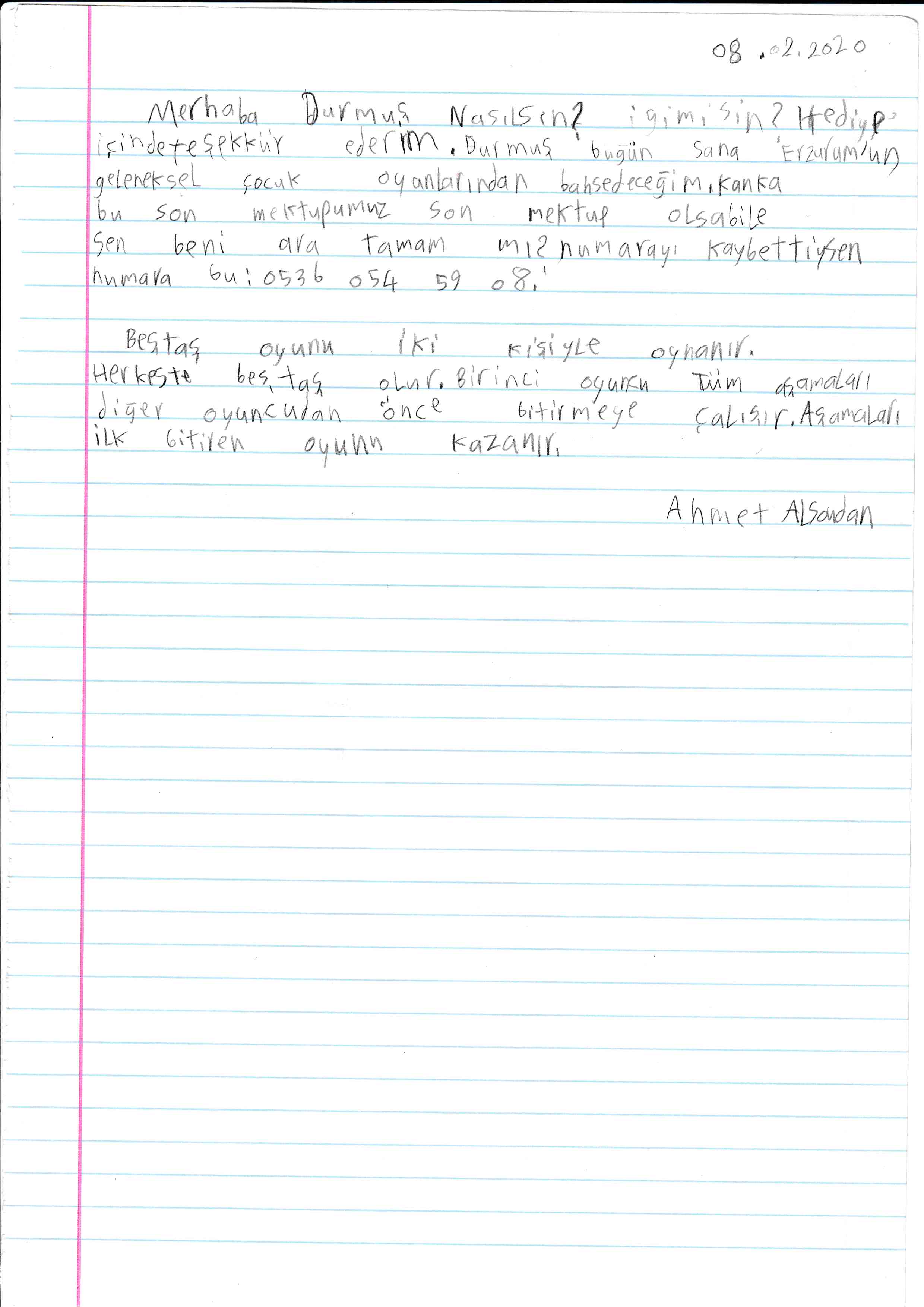 ERZURUM MEKTUPLAR by senanur - Ourboox.com