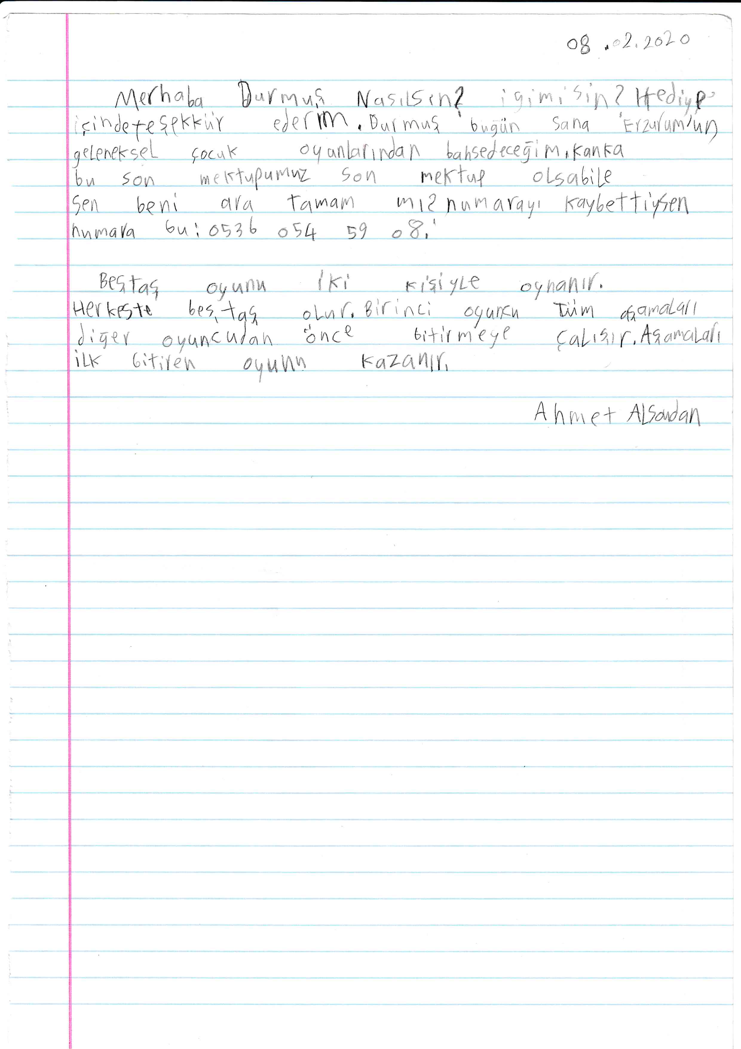 ERZURUM MEKTUPLAR by senanur - Ourboox.com