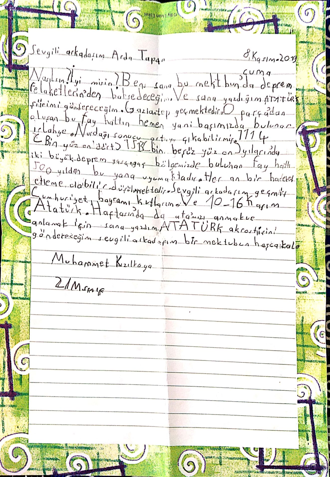 Gaziantep Mektuplarımız by By Mustafa - Ourboox.com