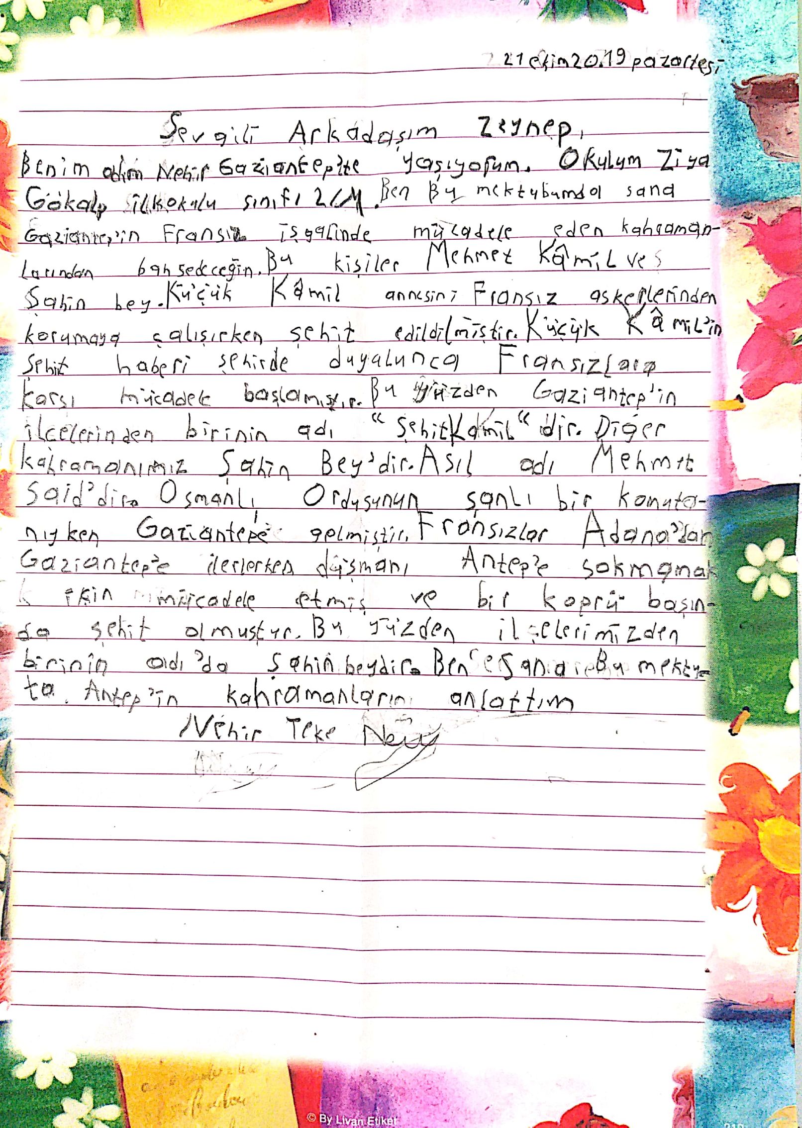 Gaziantep Mektuplarımız by By Mustafa - Ourboox.com