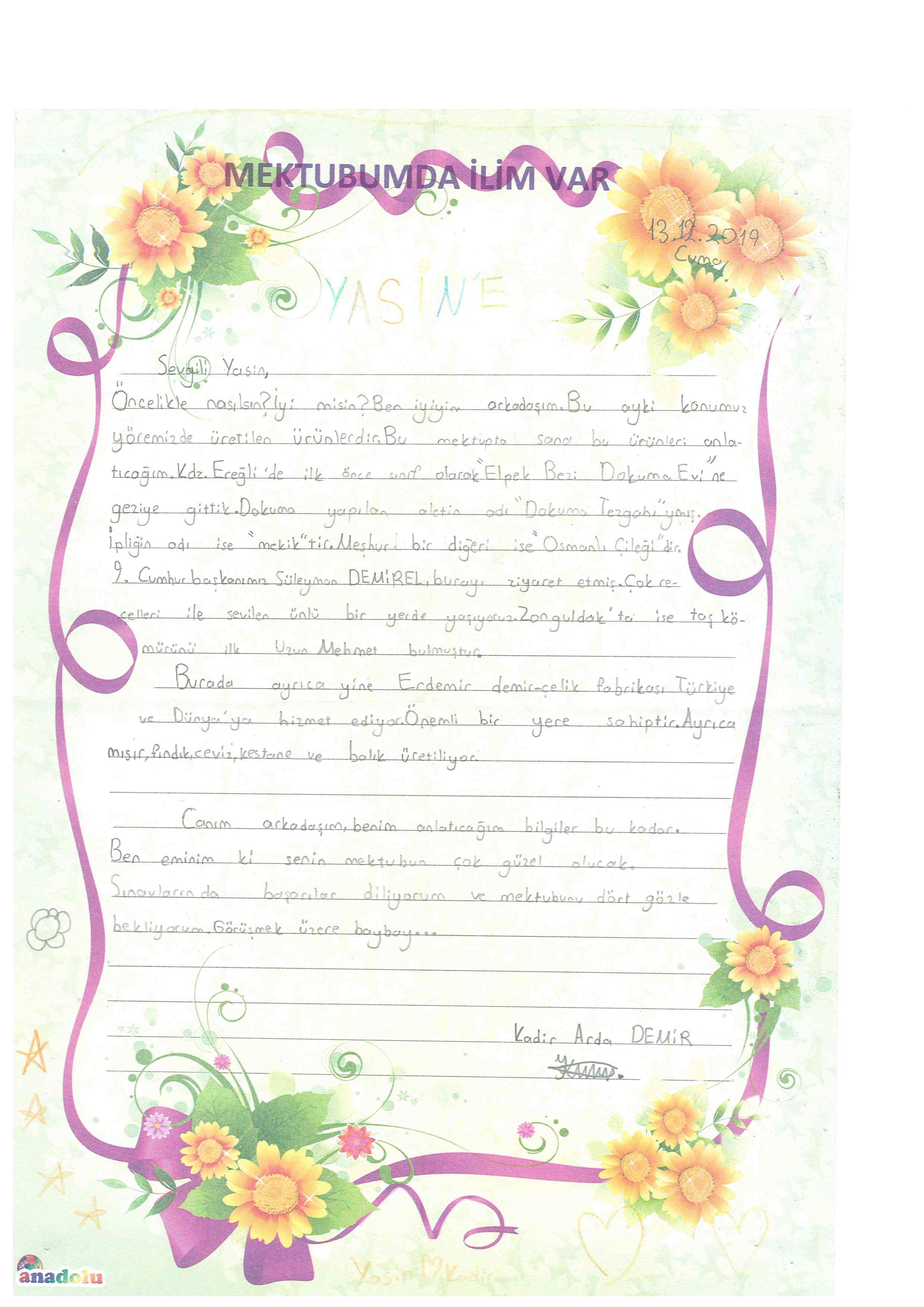 MEKTUBUMDA İLİM VAR by KADRİYE ŞİMŞEK - Ourboox.com