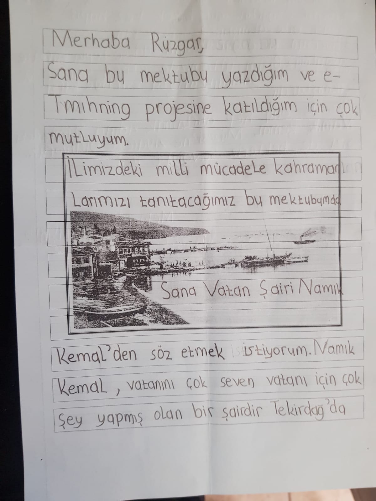 TEKİRDAĞ’DAN ANTALYA’YA MEKTUP VAR by SEMA BEGDE - Ourboox.com