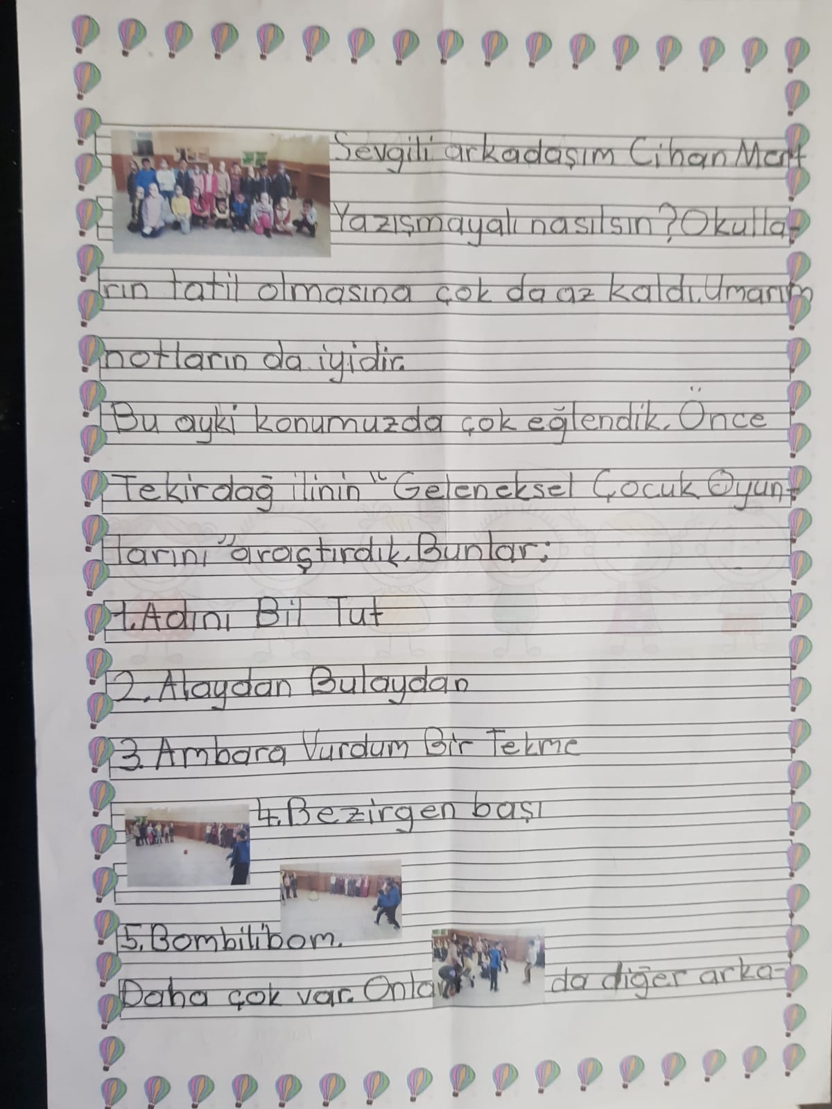 TEKİRDAĞ’DAN ANTALYA’YA MEKTUP VAR by SEMA BEGDE - Ourboox.com