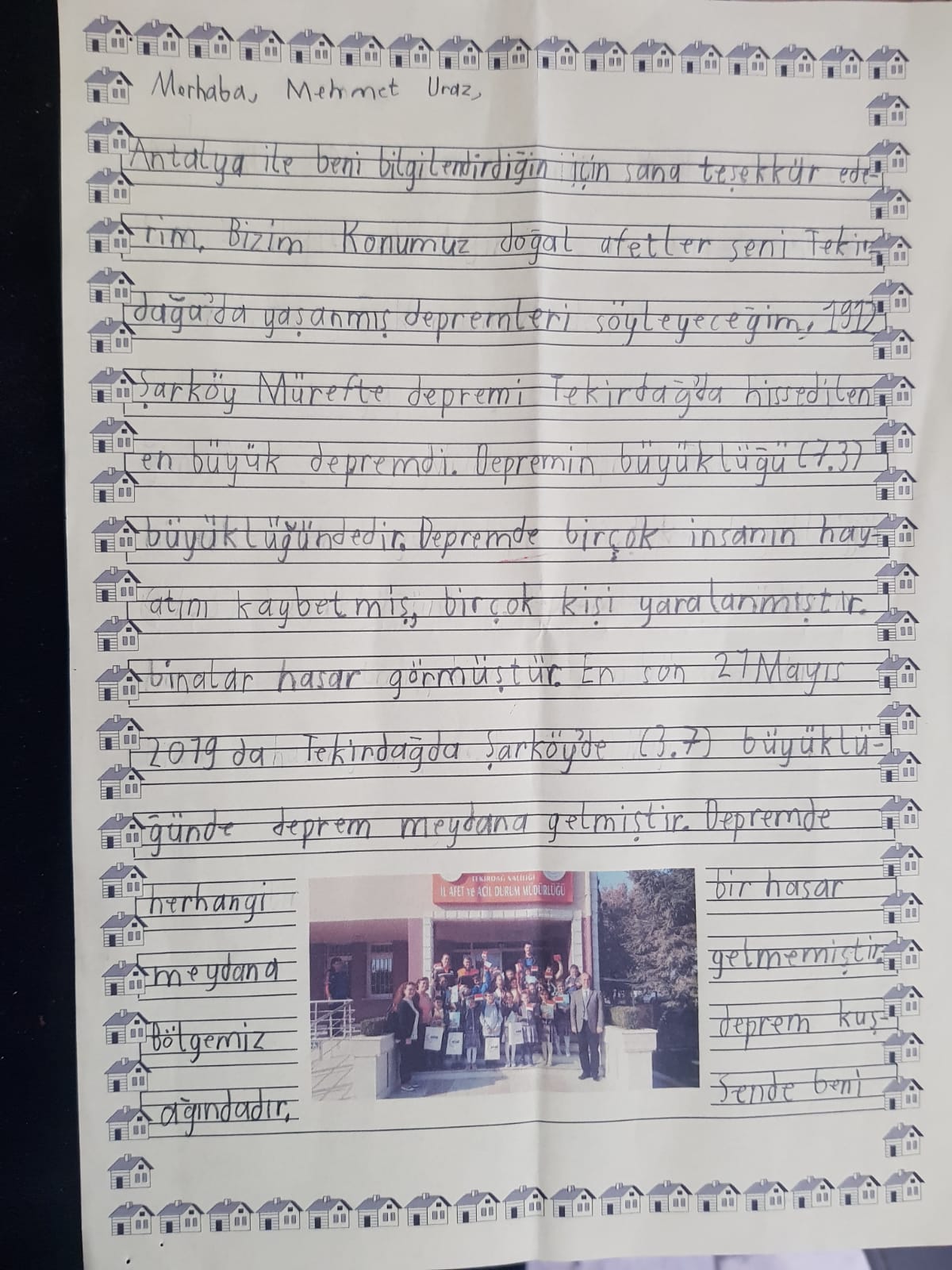 TEKİRDAĞ’DAN ANTALYA’YA MEKTUP VAR by SEMA BEGDE - Ourboox.com