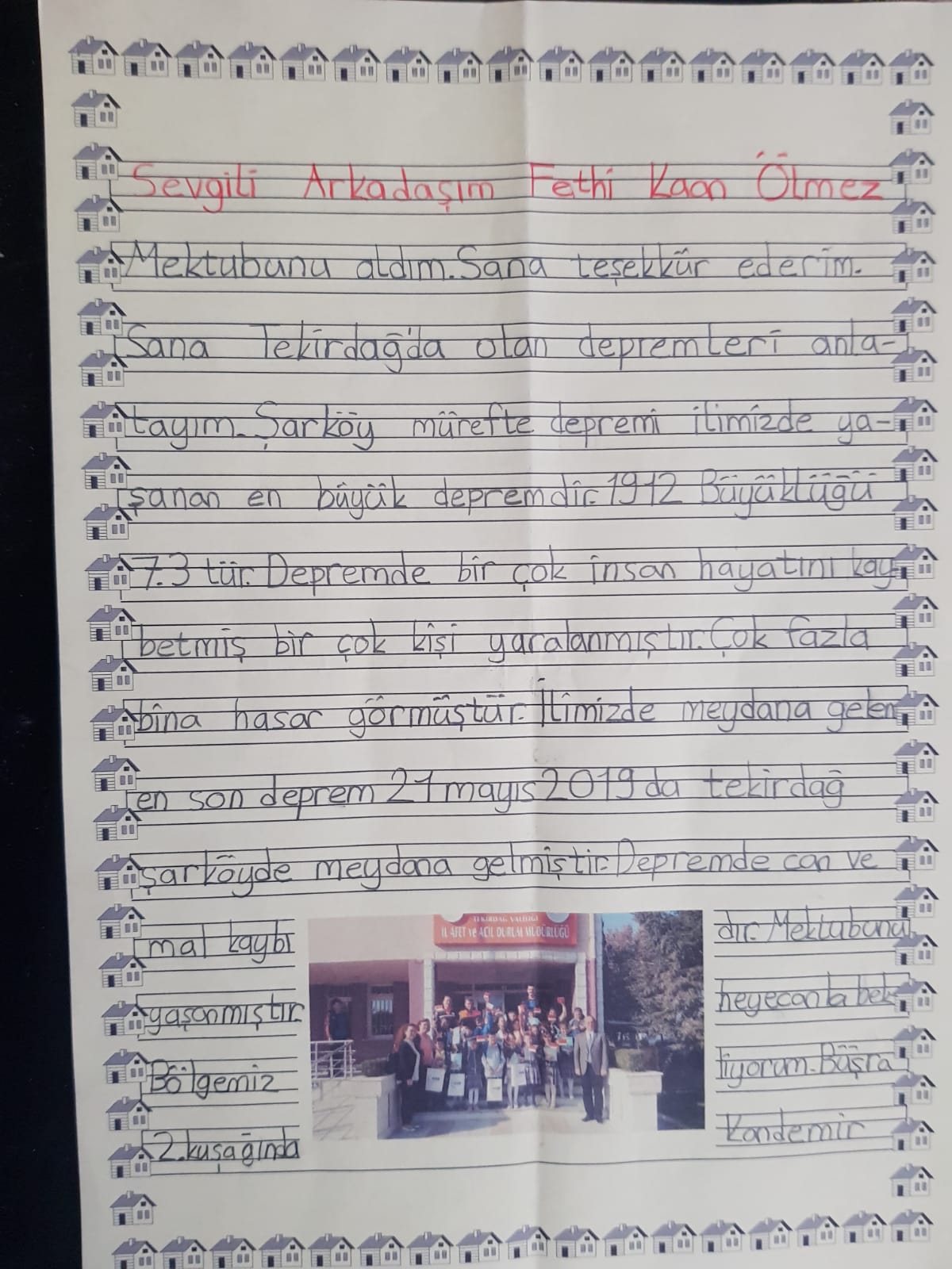 TEKİRDAĞ’DAN ANTALYA’YA MEKTUP VAR by SEMA BEGDE - Ourboox.com