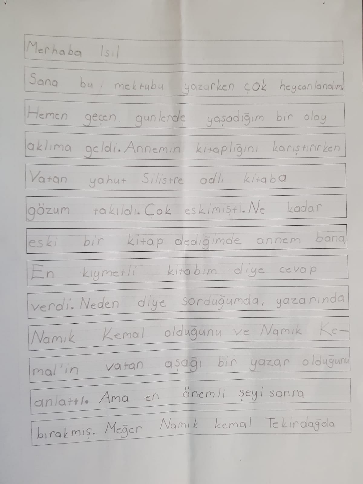 TEKİRDAĞ’DAN ANTALYA’YA MEKTUP VAR by SEMA BEGDE - Ourboox.com