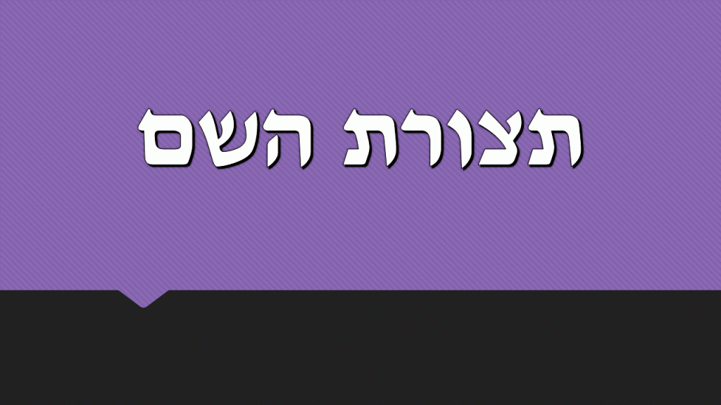 תצורת השם by limor porian meital hen - Ourboox.com
