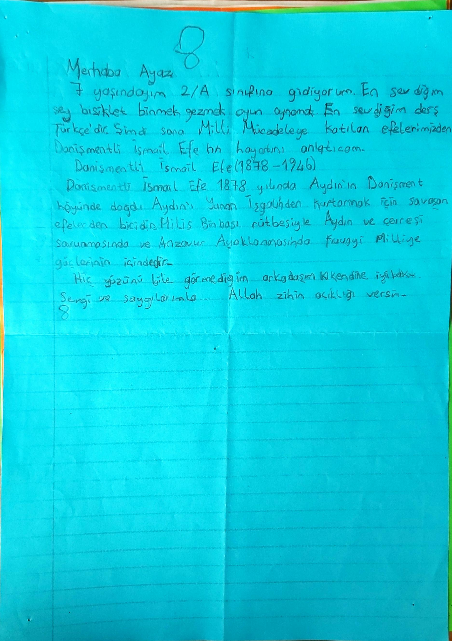 ” Aydın’dan Kırklareli’ne Mektup” by bilgen ALÇİÇEK - Ourboox.com