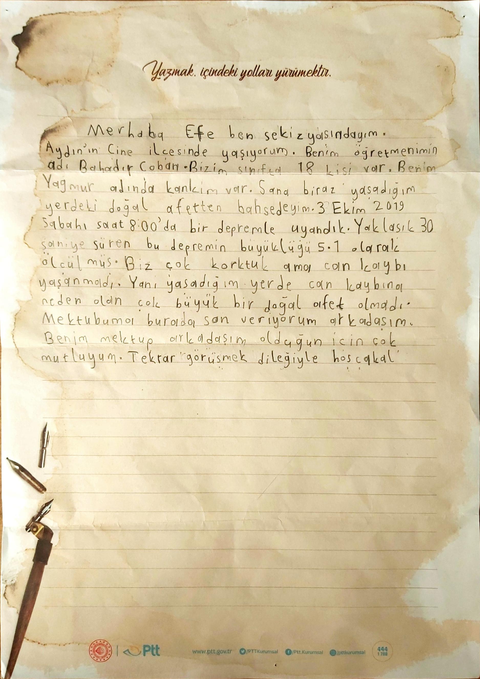 ” Aydın’dan Kırklareli’ne Mektup” by bilgen ALÇİÇEK - Ourboox.com