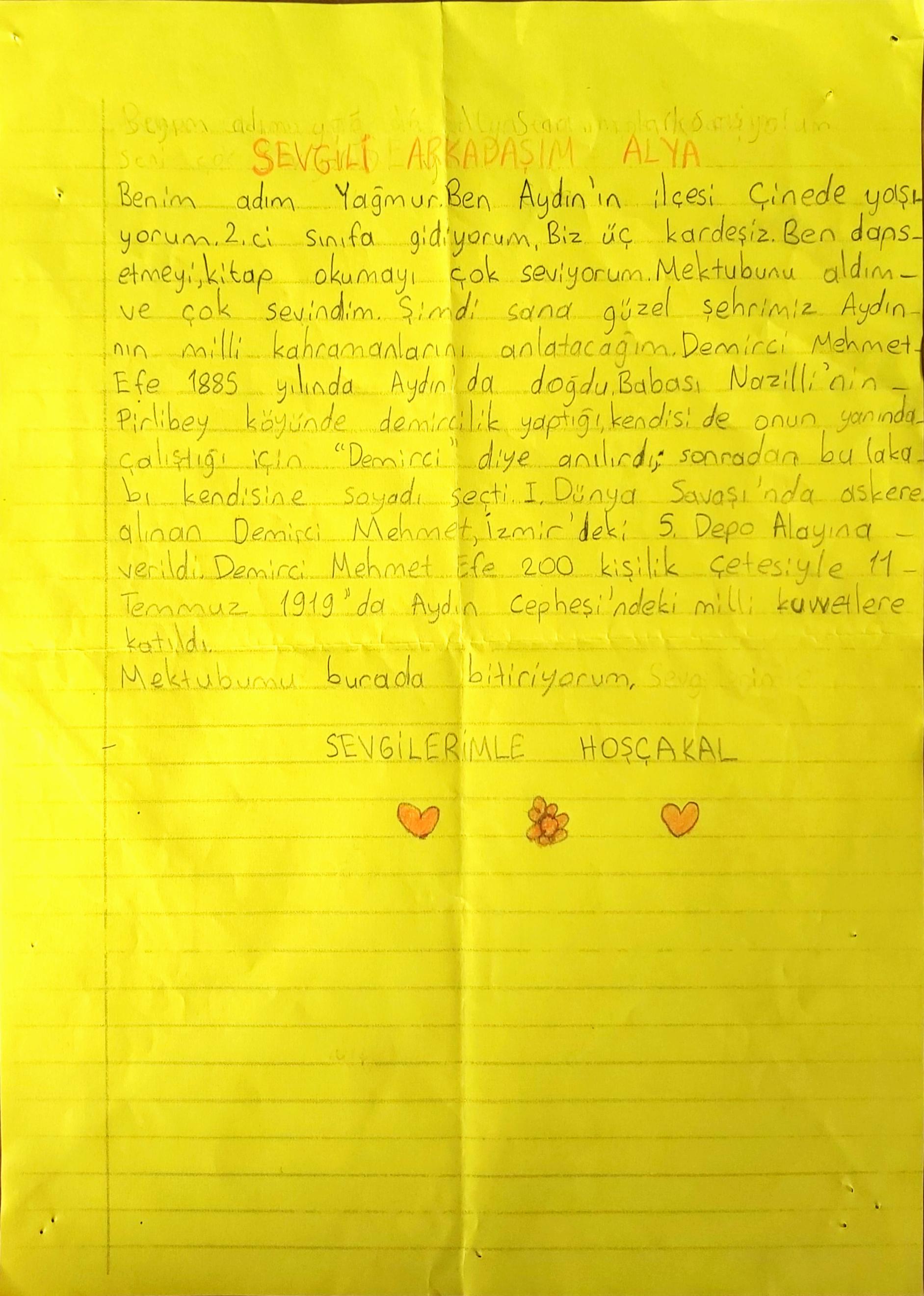 ” Aydın’dan Kırklareli’ne Mektup” by bilgen ALÇİÇEK - Ourboox.com