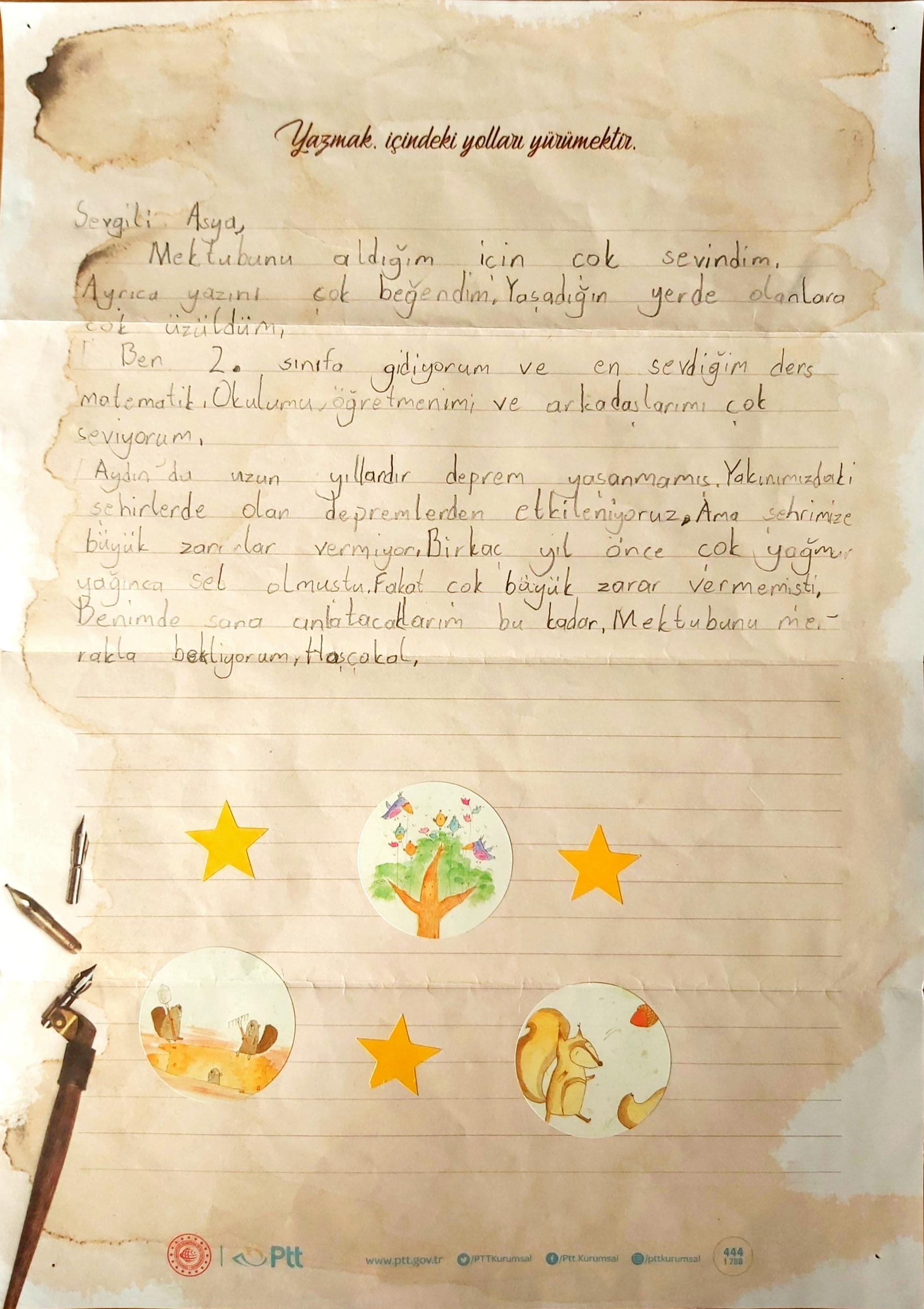 ” Aydın’dan Kırklareli’ne Mektup” by bilgen ALÇİÇEK - Ourboox.com