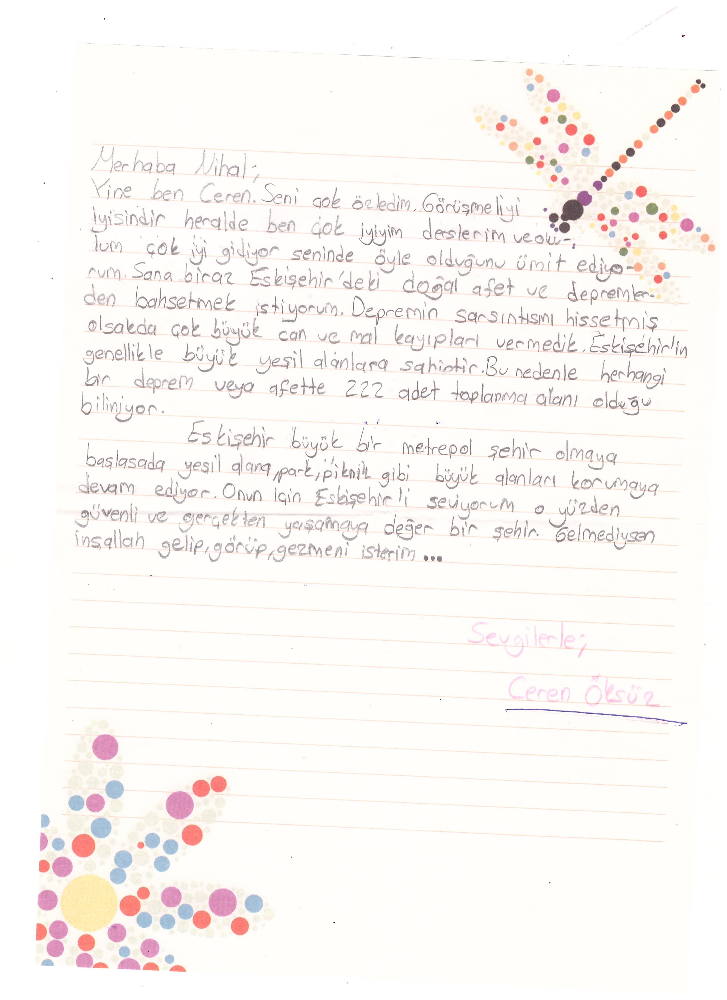 Eskişehir ‘den İstanbul ‘a Mektup Var by BELGİN ABACI IRMAK - Ourboox.com