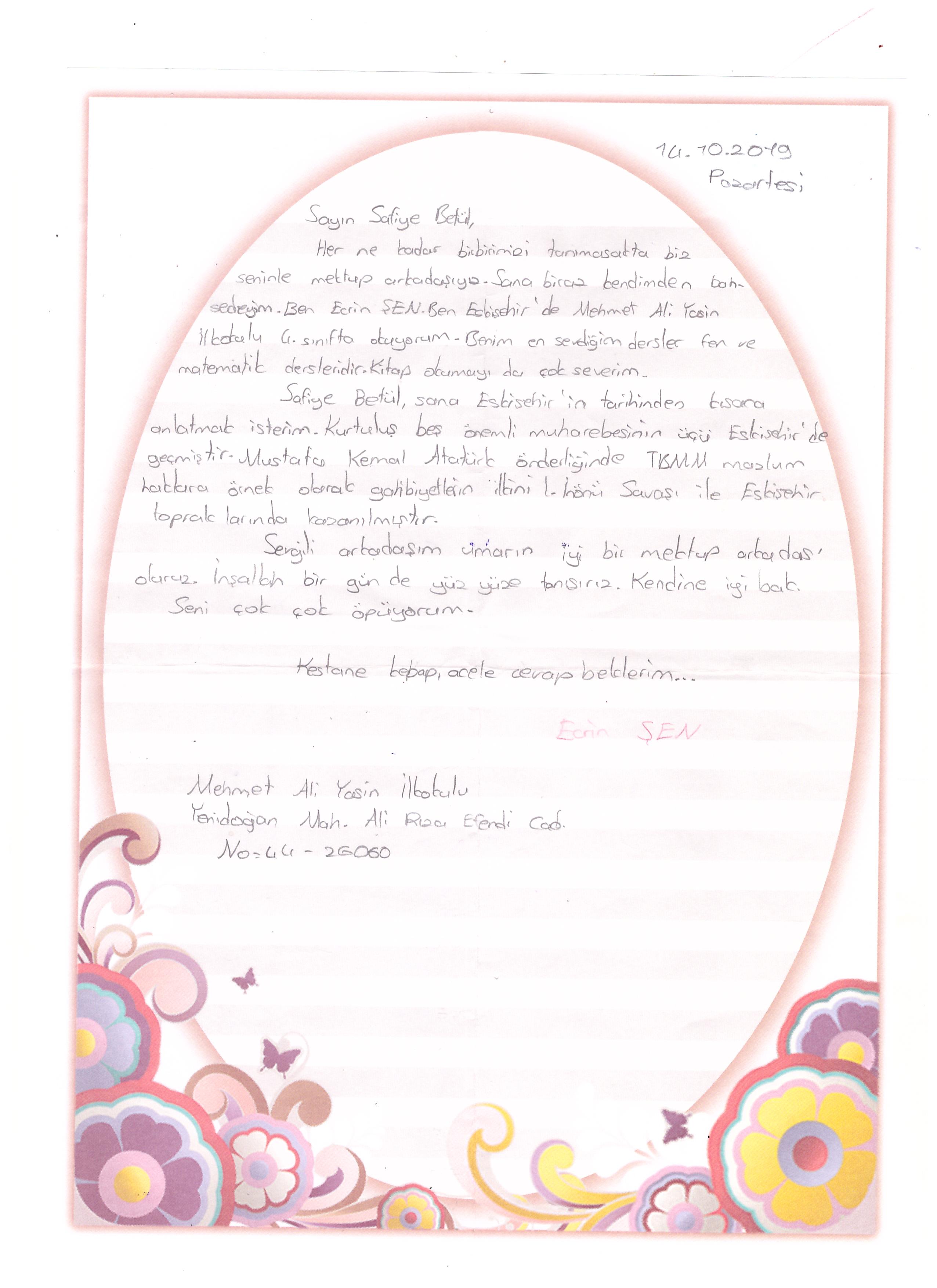 Eskişehir ‘den İstanbul ‘a Mektup Var by BELGİN ABACI IRMAK - Ourboox.com