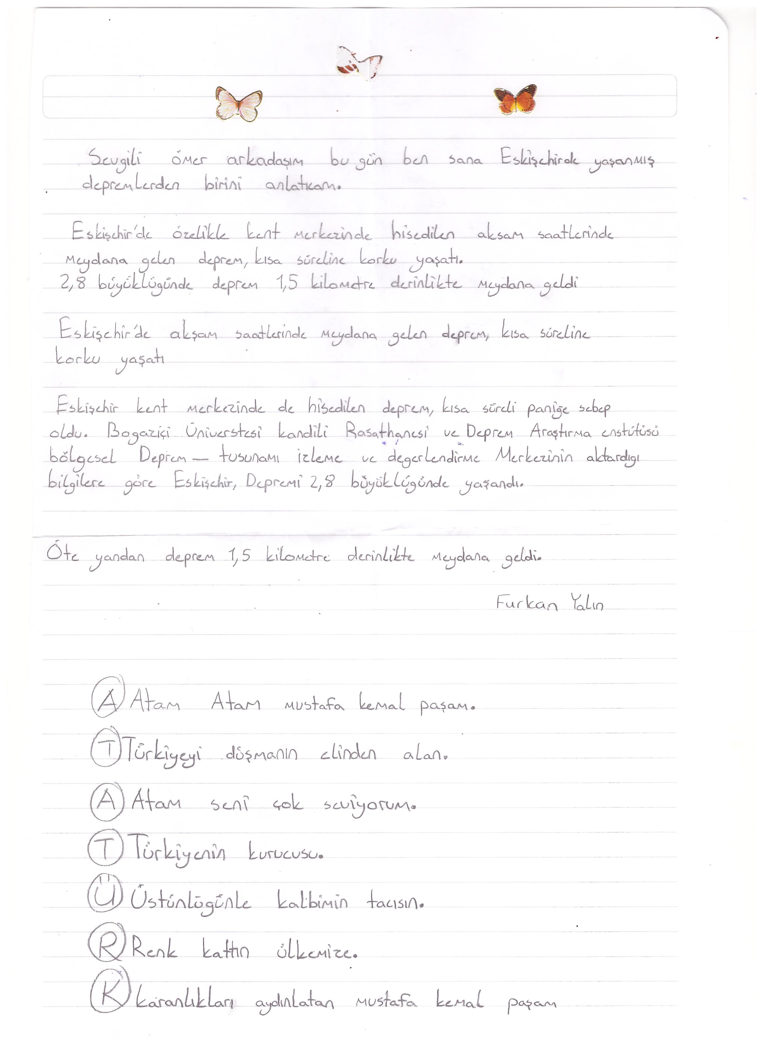 Eskişehir ‘den İstanbul ‘a Mektup Var by BELGİN ABACI IRMAK - Ourboox.com