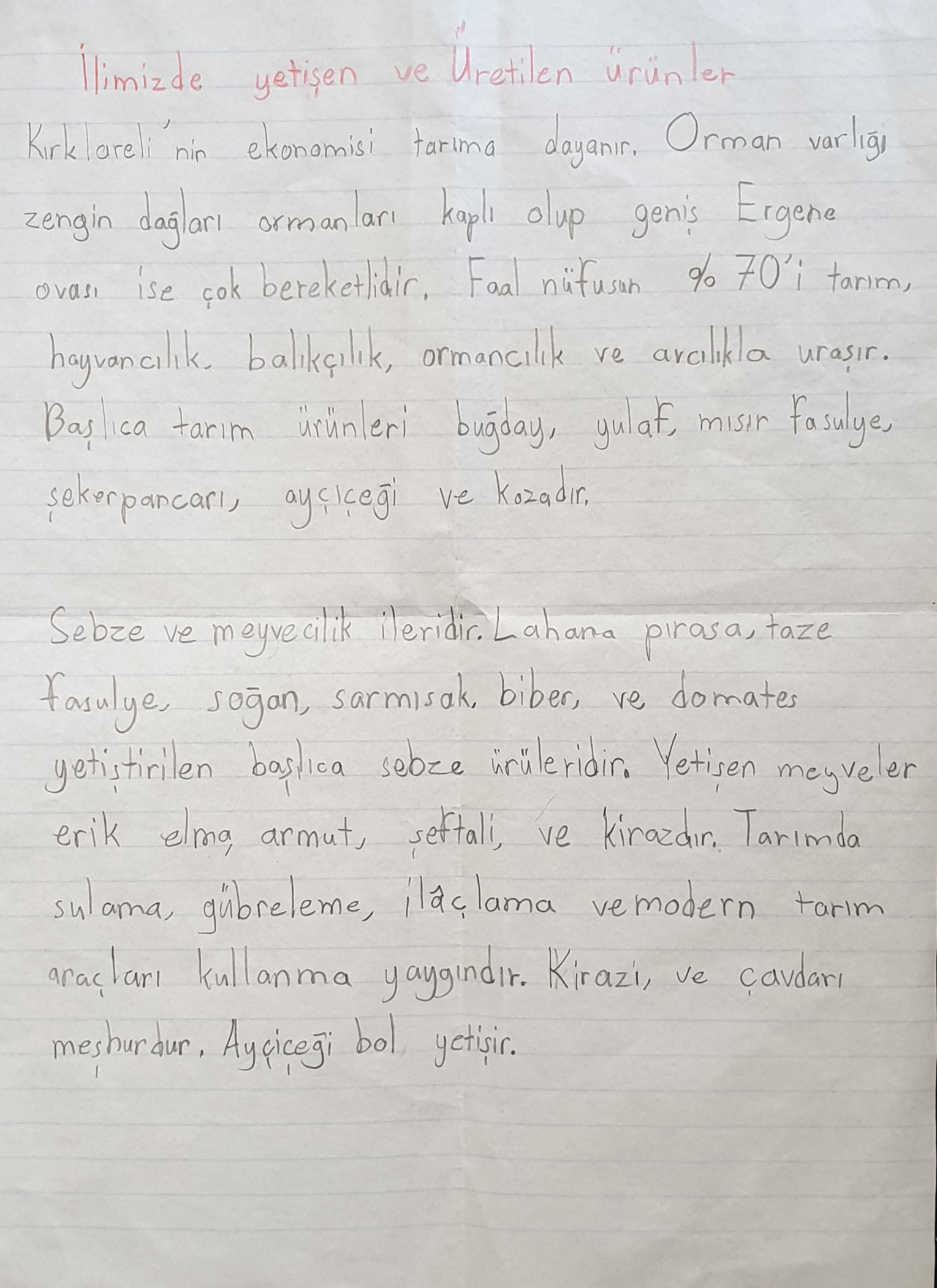 Mektubumda İlim Var-Kırklareli by Bilgen ALÇİÇEK - Ourboox.com