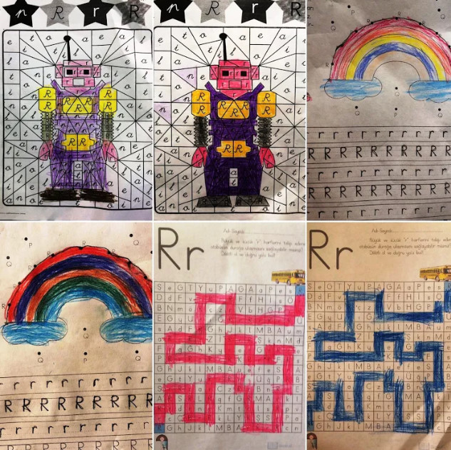 EĞLENCELİ OKUMA YAZMA **R** SESİ E BOOK by ZELİHA - Ourboox.com