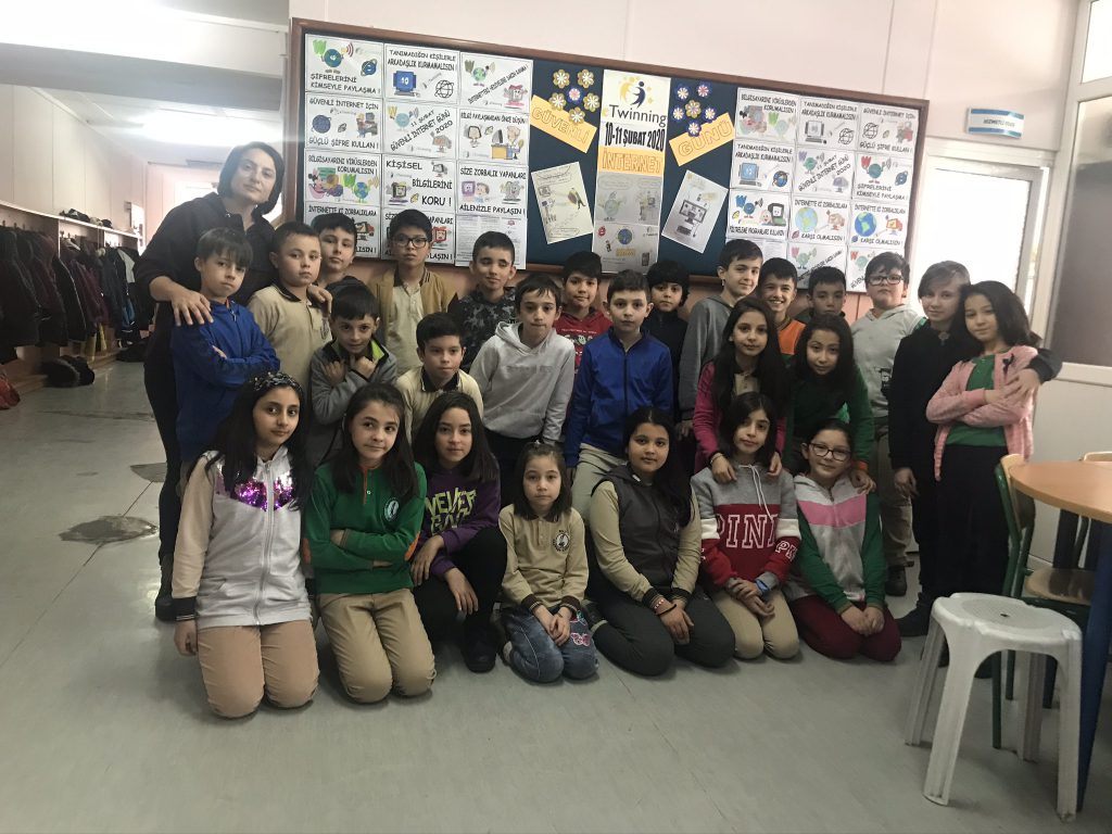 Proje ekibi öğrencilerim