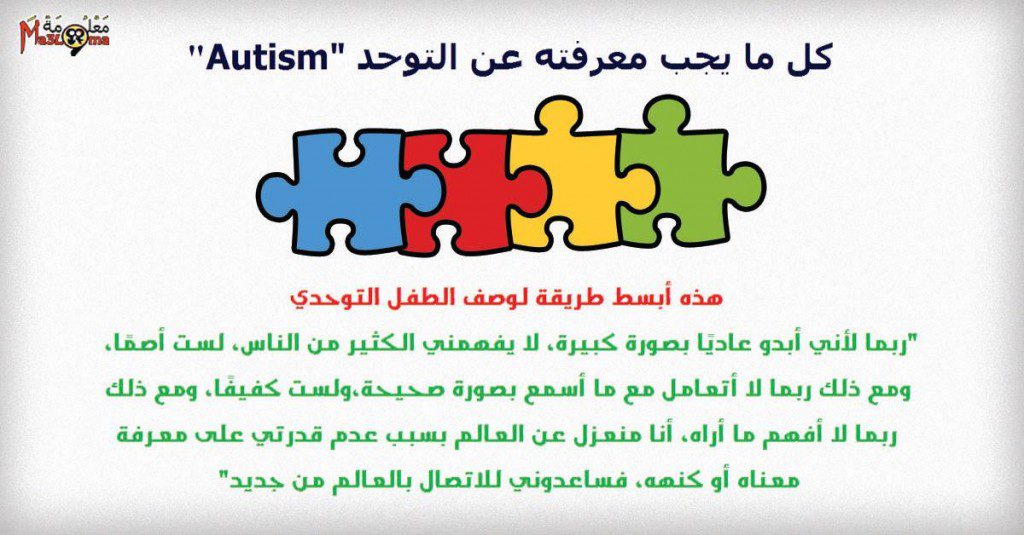 مصاب بالتوحد لست معاقا by Rahaf saad - Illustrated by رهف عادل سعد - Ourboox.com